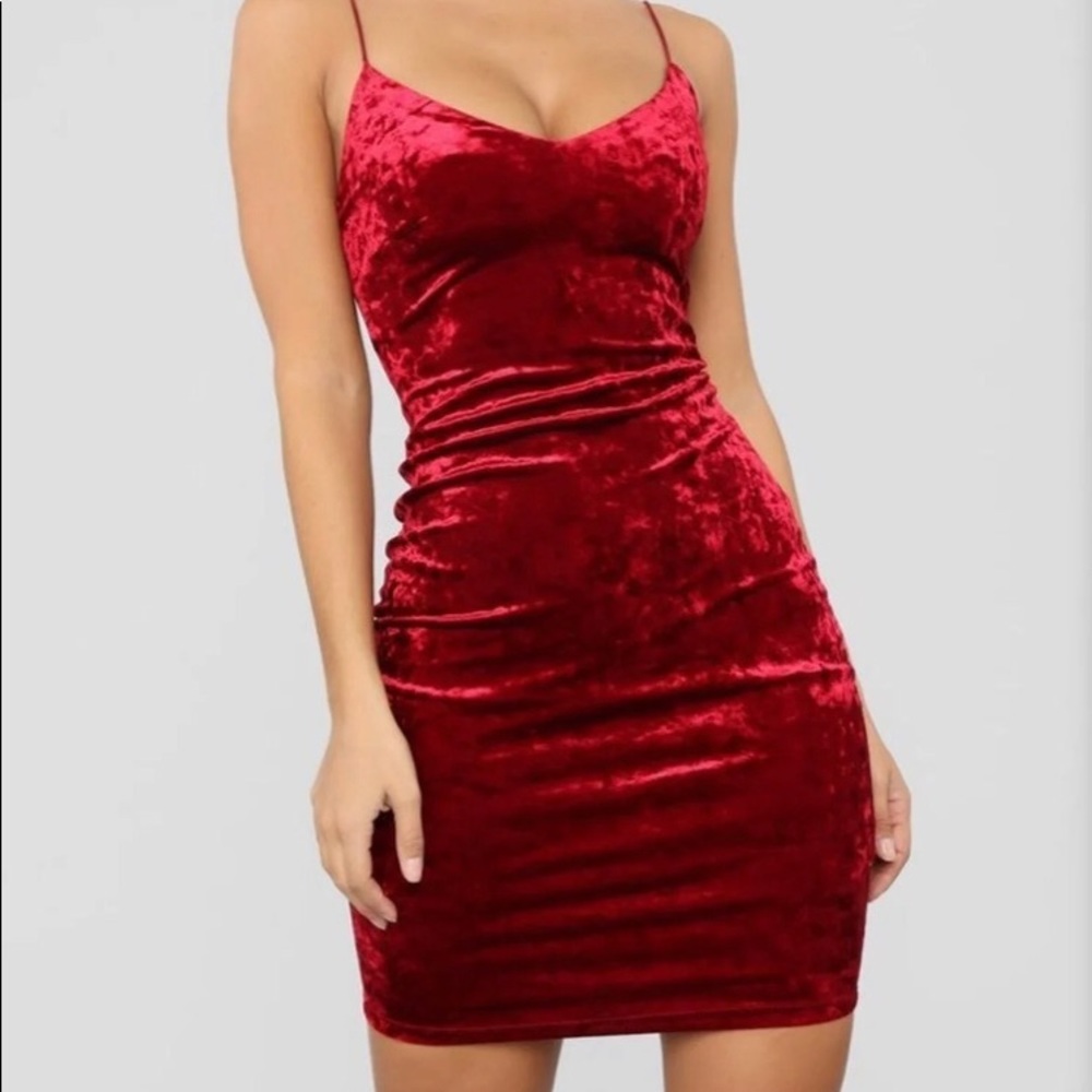 Red dress